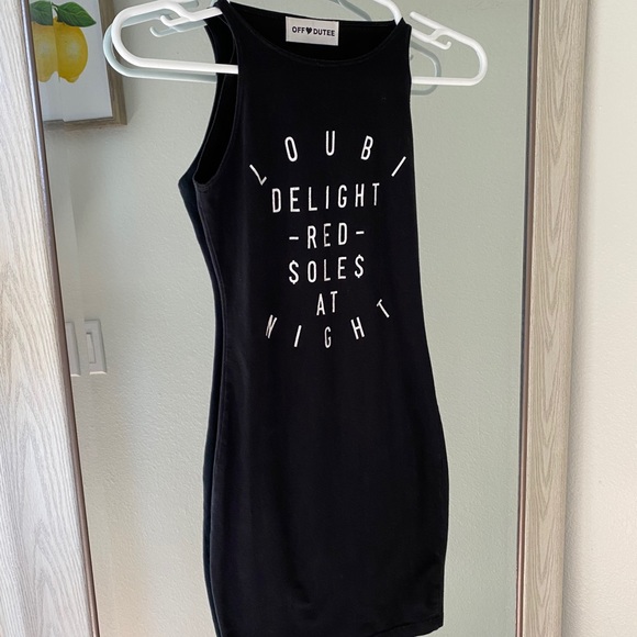 off dutee Dresses & Skirts - Off dutee black dress